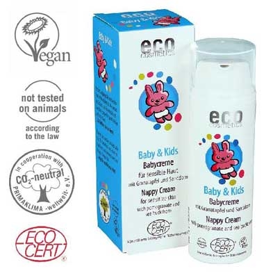 Eco Cosmetics Organik Sertifikalı Bebek Popo Kremi